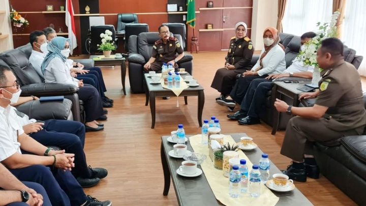 Kunjungan Sekertaris Inspektur Jendral Kementerian PUPR RI didampingi oleh seluruh Kepala Balai di wilayah NTB