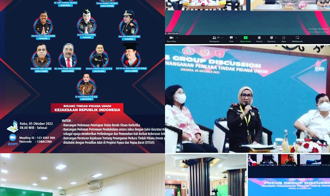 FGD BIDANG TINDAK PIDANA UMUM KEJAKSAAN R.I.