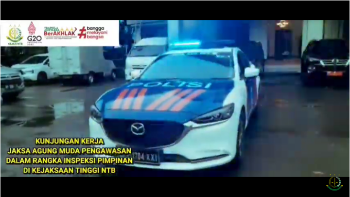 KUNJUNGAN KERJA JAKSA AGUNG MUDA PENGAWASAN DI PROVINSI NTB