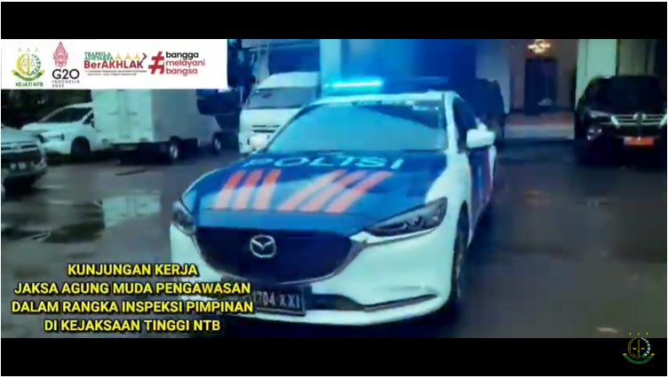 KUNJUNGAN KERJA JAKSA AGUNG MUDA PENGAWASAN DI PROVINSI NTB