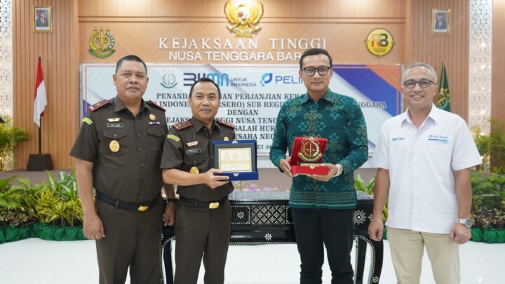 Penandatanganan Kesepakatan Bersama Kejaksaan Tinggi NTB dengan PT. Pelabuhan Indonesia (Pelindo)