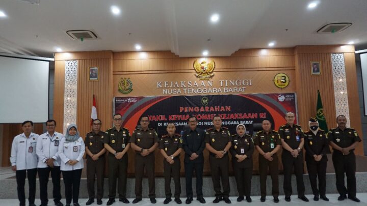 Pengarahan Wakil Ketua Komisi Kejaksaan RI di Kejaksaan Tinggi Nusa Tenggara Barat