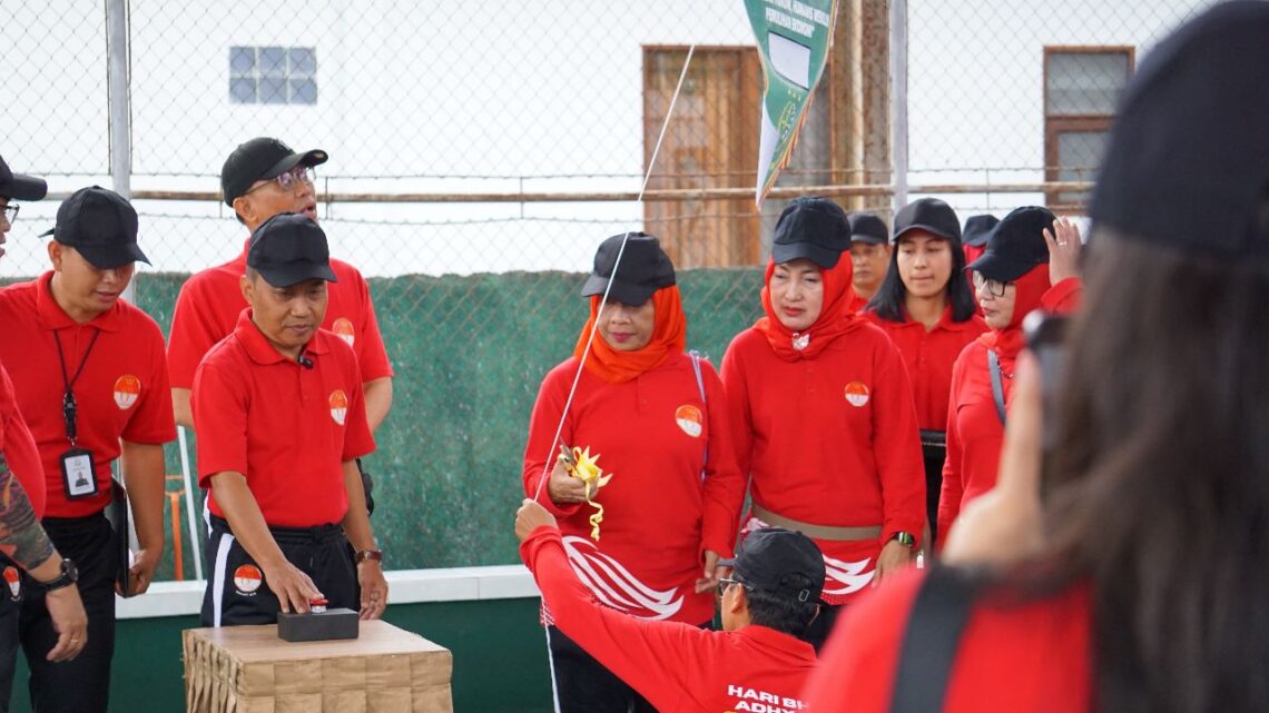 Pembukaan Pekan Olahraga Hari Bhakti Adhyaksa (HBA) ke-63 Kejaksaan Tinggi NTB