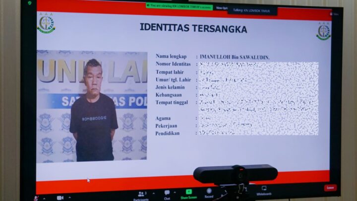 Perkara Restorative Justice Tersangka Imanulloh Bin Sawaludin Disetujui oleh Jampidum