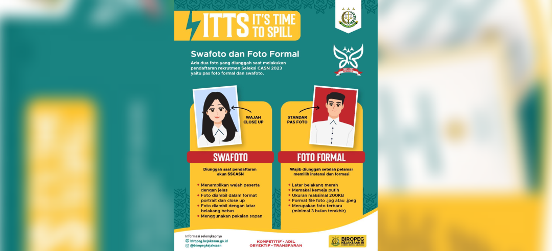 It’s time to spill Penerimaan CPNS Kejaksaan RI 2023 Part 2
