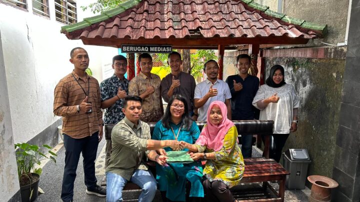 JPN Kejari Mataram berhasil melakukan mediasi antara BPJS Kesehatan dengan PT Putera Master Sarana Penyeberangan terkait pelunasan kewajiban pembayaran tunggakan iuran BPJS Ketenagakerjaan