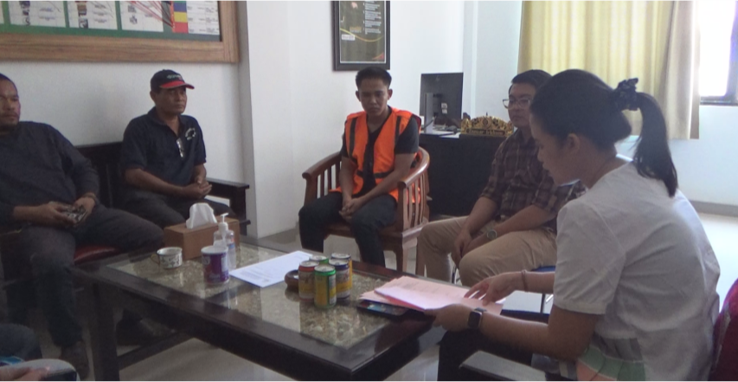 Restorative Justice: Terpaksa mencuri untuk biaya pengobatan sang kakek, korban maafkan perbuatan tersangka Den