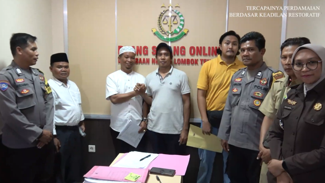 Restorative Justice, Kecelakaan Berujung Maut Antara Mobil Dan Motor Keluarga Korban Maafkan Tersangka