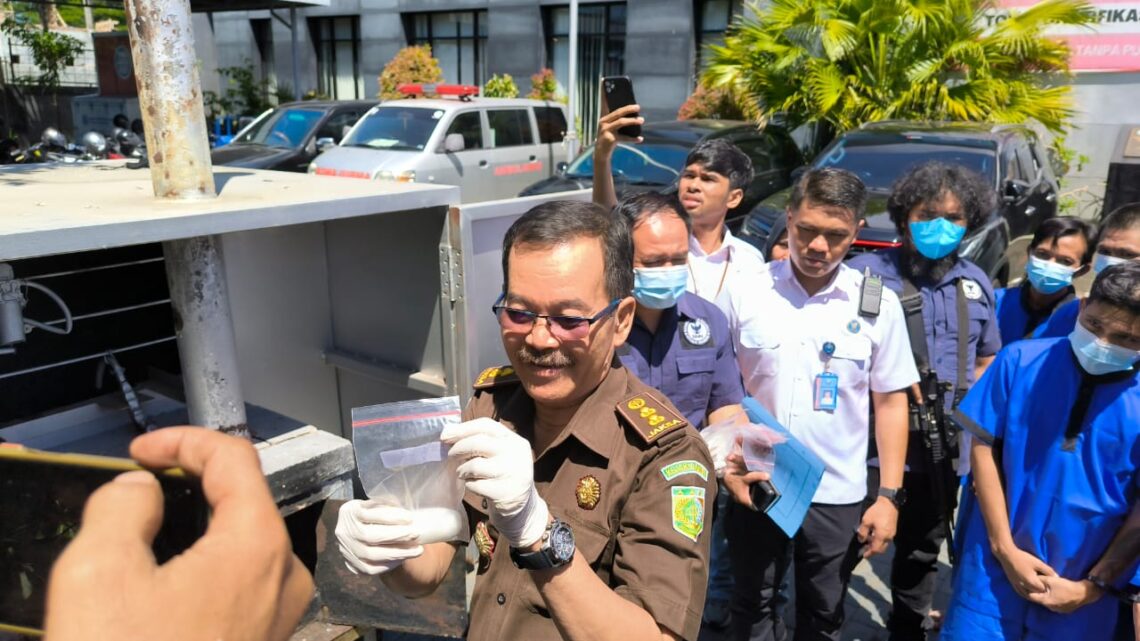 Press release dan Pemusnahan Barang Bukti TP Narkotika BNNP NTB bersama Kejati NTB