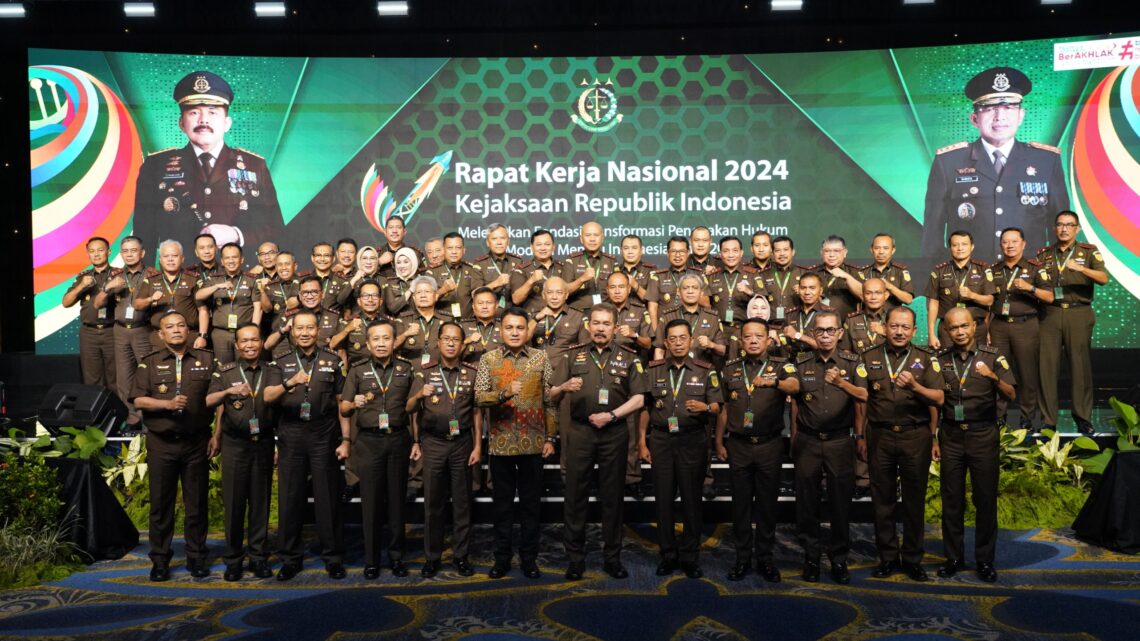 Kejati NTB mengikuti Rapat Kerja Nasional Kejaksaan RI Tahun 2024