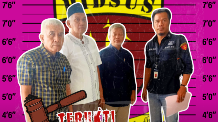 3 ORANG EKS PEJABAT DINAS ESDM PROVINSI NTB DINYATAKAN BERSALAH DALAMPERKARA PERTAMBANGAN PASIR BESI