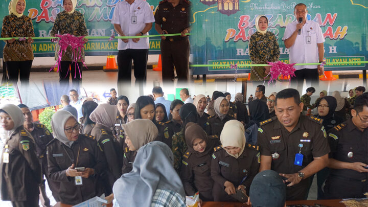 Bazar Ramadhan dan Pemberian Santunan kepada PPNPM oleh Kejaksaan Tinggi NTB & IAD Wilayah NTB