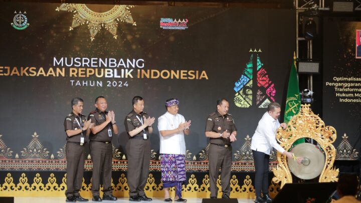 Pembukaan Musrenbang Kejaksaan RI Tahun 2024“Optimalisasi Perencanaan Penganggaran Kejaksaan Untuk Transformasi Penegakan Hukum Modern Menuju Indonesia Emas 2045”