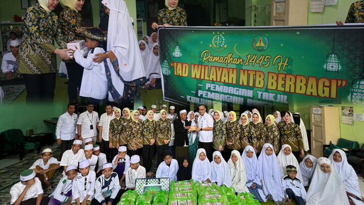 Kejaksaan Tinggi NTB dan IAD Wilayah NTB Berbagi