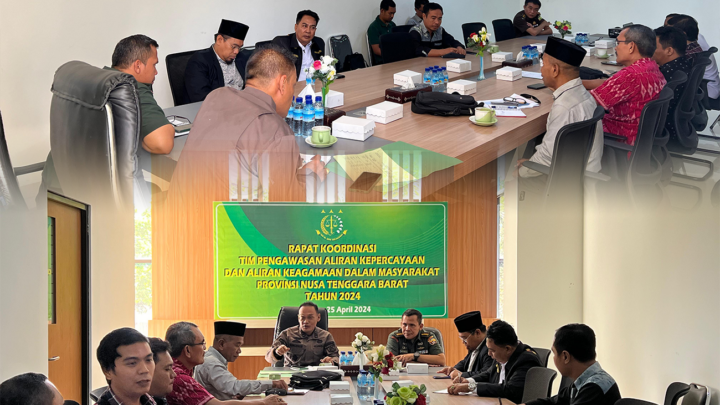 Rapat Koordinasi Pengawasan Aliran Kepercayaan danAliran Keagamaan