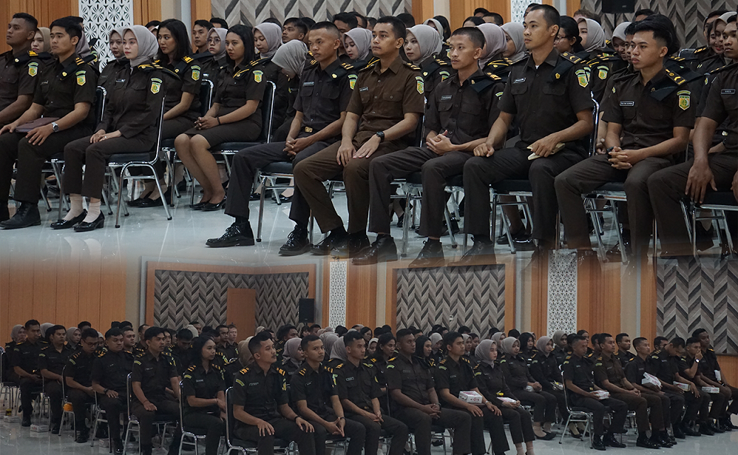 Pengarahan oleh Kepala Kejaksaan Tinggi NTB kepada Seluruh CASN pada Wilayah Hukum Kejaksaan Tinggi NTB