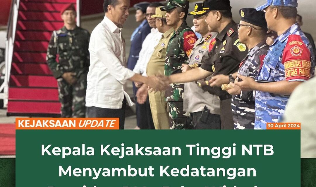 Kedatangan Presiden Ir Joko Widodo di Bandara Zainuddin Abdul Madjid