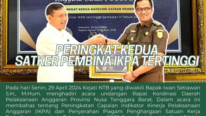 Rapat Kordinasi Daerah Pelaksanaan Anggaran Provinsi Nusa Tenggara Barat