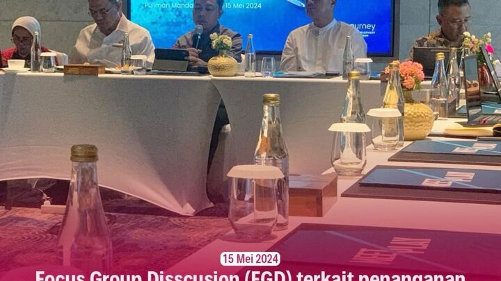 Focus Group Disscusion (FGD) terkait penanganan permasalahan hukum dan klaim lahan milik PT Pengembangan Pariwisata Indonesia (Persero) atau Indonesia Tourism Development Corporation/ITDC.
