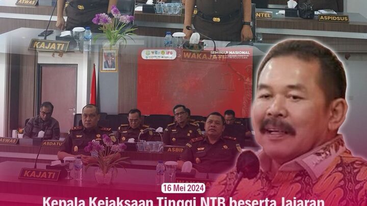 Video Conference Keynote Speech Jaksa Agung, ST Burhanuddin pada Seminar Nasional Dies Natalis Fakultas Hukum Universitas Jenderal Soedirman ke-43