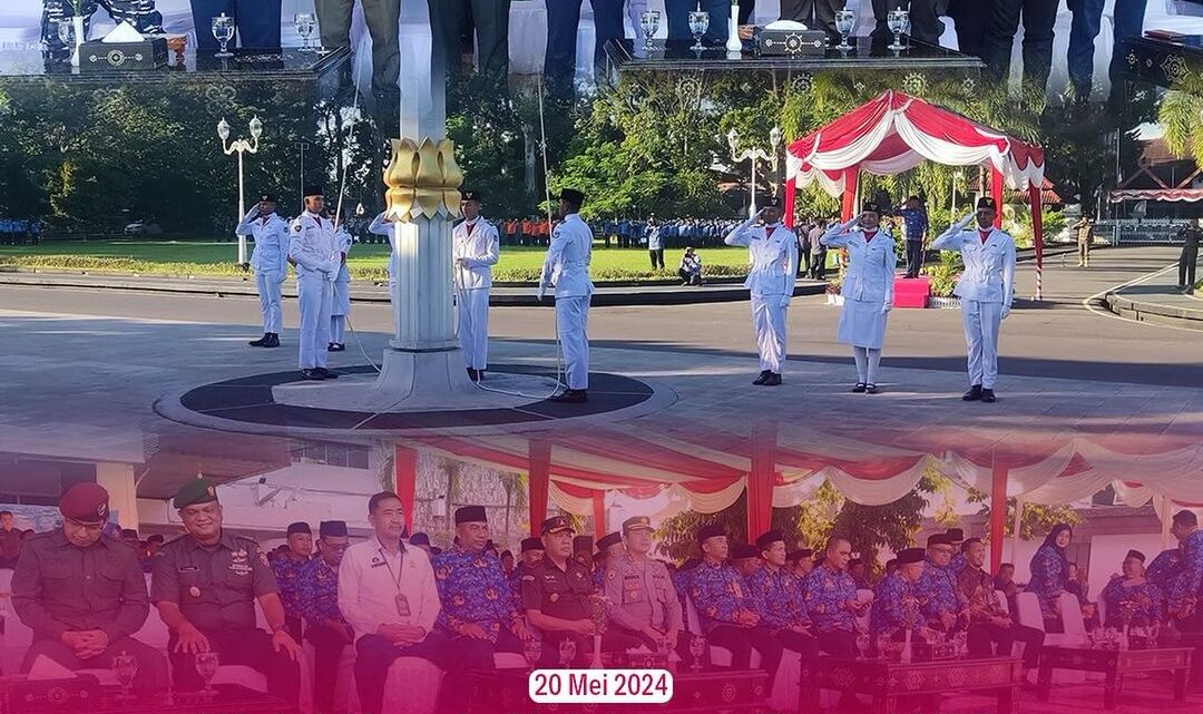 Wakil Kepala Kejaksaan Tinggi NTB, Dr. Abd Qohar AF, SH., MH. Menghadiri Upacara Peringatan Hari Kebangkitan Nasional, di Lapangan Bumi Gora Provinsi NTB