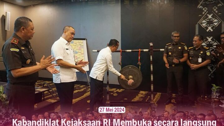 KEPALA BADAN DIKLAT KEJAKSAAN RI MEMBUKA KEGIATAN DIKLAT REFRESHING COURSE PEMBAHARUAN KITAB UNDANG-UNDANG HUKUM PIDANA (KUHP) BARU BAGI 50 ORANG JAKSA