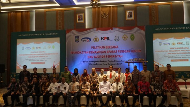 Pelatihan Bersama Peningkatan Kemampuan Aparat Penegak Hukum dan Auditor Pemerintah yang dilaksanakan Oleh Komisi Pemberantasan Korupsi Republik Indonesia