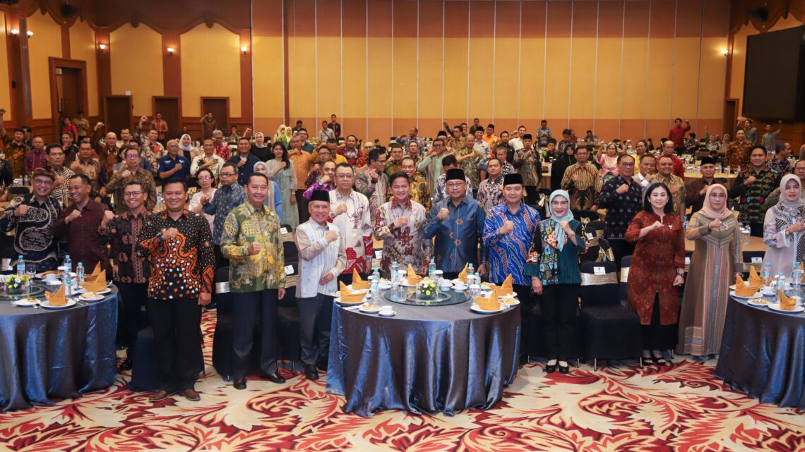 Acara pisah sambut Pj. Gubernur NTB dan perkenalan Kajati NTB baru serta Kepala OJK NTB