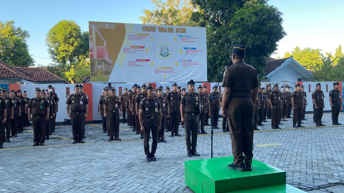 APEL KERJA PAGI KEJAKSAAN TINGGI NUSA TENGGARA BARAT