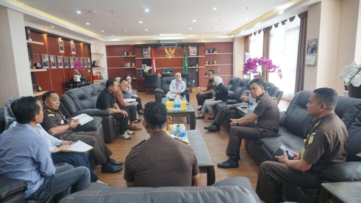 Kunjungan dari perwakilan Kantor Wilayah Direktorat Jenderal Perbendaharaan Provinsi NTB