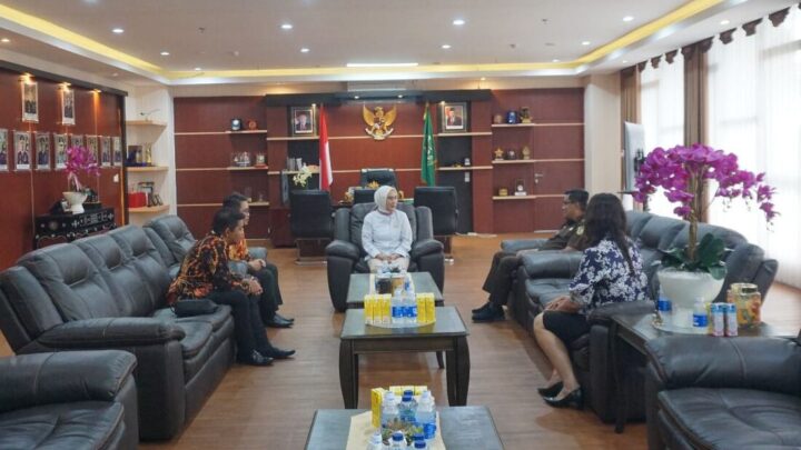 Kunjungan dari Kepala Cabang BNI Mataram