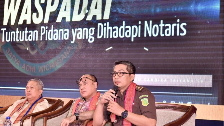 Kejaksaan Tinggi Nusa Tenggara Barat menjadi Narasumber pada Seminar Nasional Ikatan Notaris Indonesia