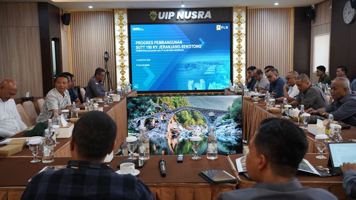 Rapat Koordinasi terkait titik tapak tower (T.64 – T.66) pembangunan SUTT 150kV Jeranjang Sekotong