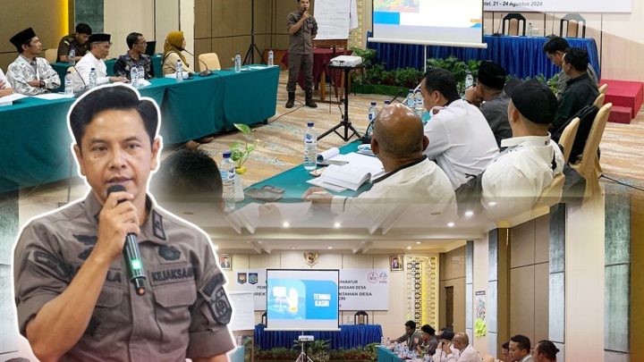 KEJATI NTB MENJADI NARASUMBER DALAM PELATIHAN PENINGKATAN KAPASITAS APARATUR PEMERINTAHAN DESA DAN PENGURUS KELEMBAGAAN DESA