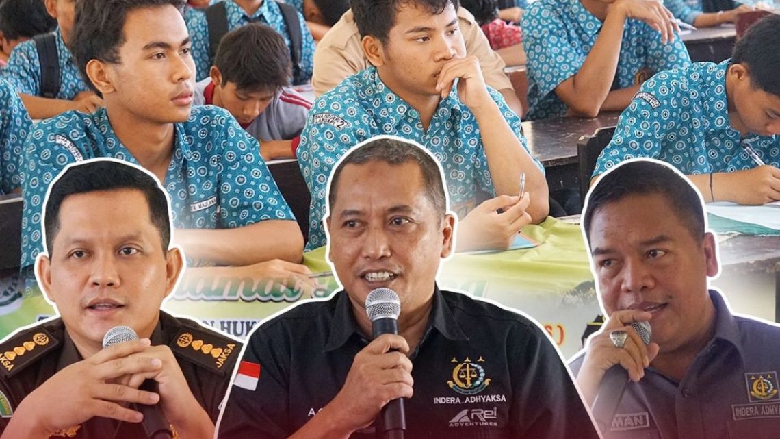 JAKSA MASUK SEKOLAH KEJAKSAAN TINGGI NUSA TENGGARA BARAT DI SMA NEGERI 2 LABUAPI
