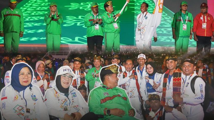 KAJATI NTB MENGHADIRI CLOSING CEREMONY PON XXI ACEH – SUMUT 2024