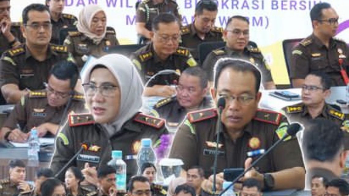 RAPAT EVALUASI WILAYAH BEBAS DARI KORUPSI DAN WILAYAH BIROKRASI BERSIH MELAYANI