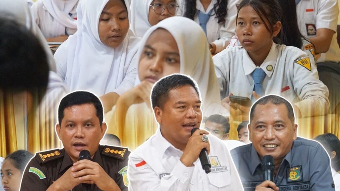 JAKSA MASUK SEKOLAH KEJAKSAAN TINGGI NUSA TENGGARA BARAT DI SMA NEGERI 3 MATARAM