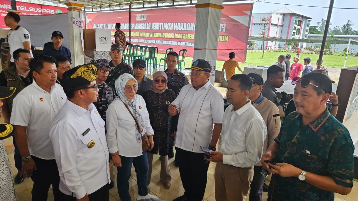 Kajati NTB Melakukan Pemantauan Pilkada di Beberapa Tempat Pemungutan Suara