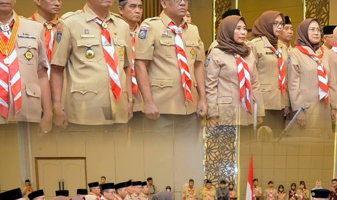 PELANTIKAN KETUA MAJELIS PEMBIMBING DAERAH (MABIDA) PENGURUS KWARTIL DAERAH DAN LEMBAGA PEMERIKSA KEUANGAN KWARTIR DAERAH GERAKAN PRAMUKA NTB MASA BAKTI 2024-2029
