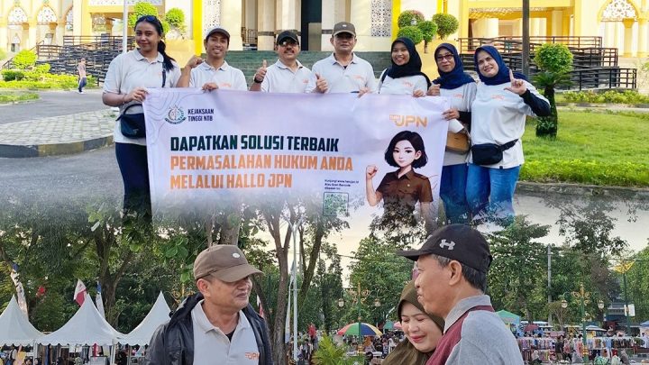 SOSIALISASI PELAYANAN HUKUM GRATIS DAN HALOJPN OLEH BIDANG PERDATA DAN TATA USAHA NEGARA KEJAKSAAN TINGGI NUSA TENGGARA BARAT