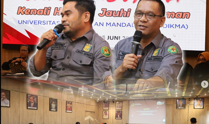 TIM PENERANGAN HUKUM KEJAKSAAN TINGGI NUSA TENGGARA BARAT MENGADAKAN KEGIATAN JAKSA MENYAPA DI UNIVERSITAS PENDIDIKAN MANDALIKA (UNDIKMA)