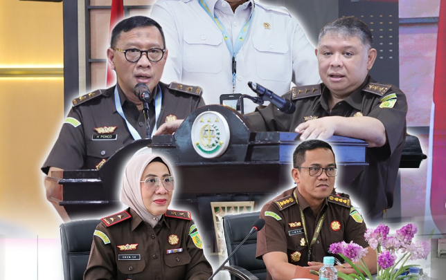 KEPALA KEJAKSAAN TINGGI NTB BESERTA JAJARAN MENGIKUTI PEMBUKAAN MUSYAWARAH PERENCANAAN PEMBANGUNAN (MUSREMBANG) KEJAKSAAN REPUBLIK INDONESIA TAHUN 2025 SECARA DARING