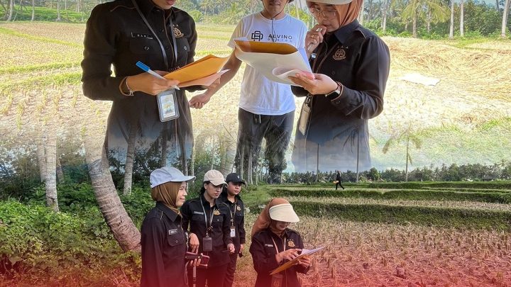 PENILAI PEMERINTAH PADA BIDANG PEMULIHAN ASET KEJAKSAAN TINGGI NTB MELAKUKAN SURVEI LAPANGAN TERHADAP PENILAIAN BARANG RAMPASAN HASIL SITA EKSEKUSI BERUPA 2 (DUA) BIDANG TANAH YANG TERLETAK DI DESA PRINGGASELA KABUPATEN LOMBOK TIMUR