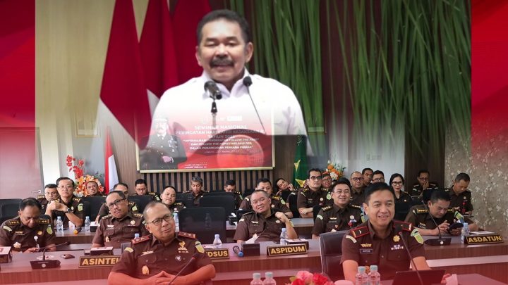 SEMINAR NASIONAL DALAM RANGKA PERINGATAN HARI LAHIR KEJAKSAAN KE-80 TAHUN 2025 DENGAN TEMA “OPTIMALISASI PENDEKATAN FOLLOW THE ASSET DAN FOLLOW THE MONEY MELALUI DEFFERED PROSECUTION AGREEMENT DALAM PENANGANAN PERKARA PIDANA”
