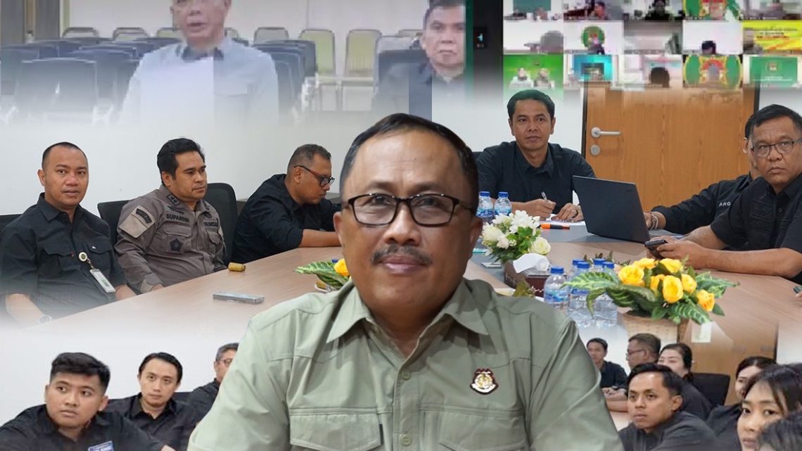 VIRTUAL CONFERENCE PENGARAHAN JAKSA AGUNG MUDA INTELIJEN DALAM RANGKA OPTIMALISASI ENTRI DATA PADA APLIKASI REAL TIME MONITORING VILLAGE MANAGEMENT FUNDING