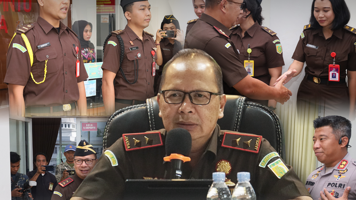 KUNJUNGAN KERJA, MONITORING DAN EVALUASI KEPALA KEJAKSAAN TINGGI NTB DI KEJAKSAAN NEGERI BIMA