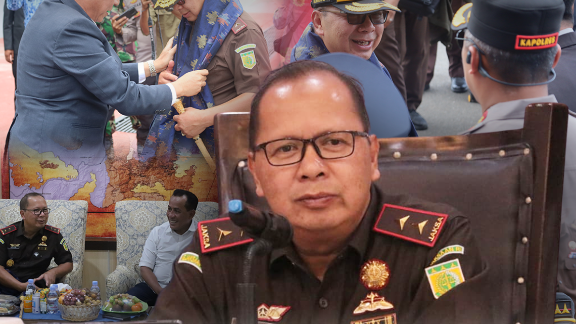 KUNJUNGAN KERJA, MONITORING DAN EVALUASI KEPALA KEJAKSAAN TINGGI NTB DI KEJAKSAAN NEGERI DOMPU