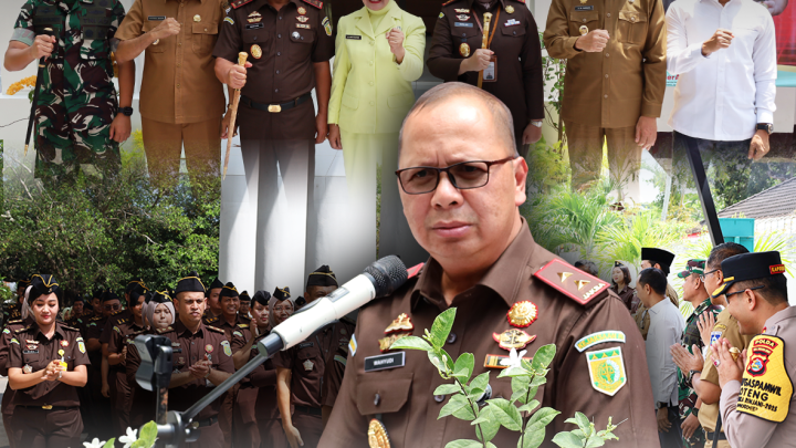 KUNJUNGAN KERJA, MONITORING DAN EVALUASI KEPALA KEJAKSAAN TINGGI NTB DI KEJAKSAAN NEGERI LOMBOK TENGAH