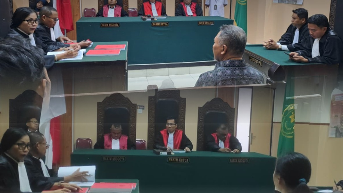 SIDANG TUNTUTAN PERKARA DUGAAN TINDAK PIDANA KORUPSI LOMBOK CITY CENTER (LCC) LOMBOK BARAT